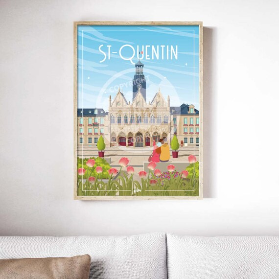 Affiche Saint-Quentin 