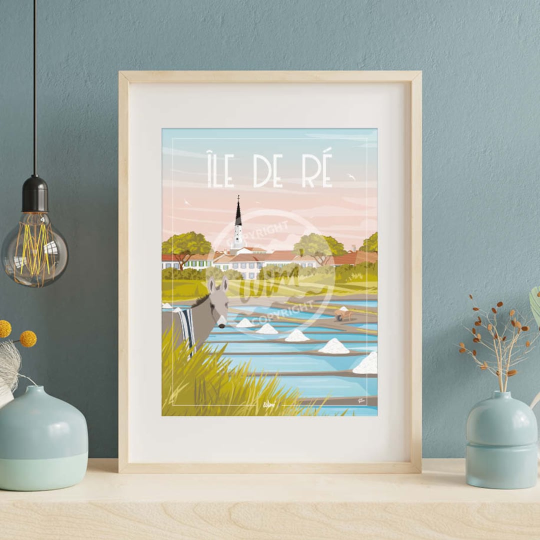 Ile-de-ré Poster - 