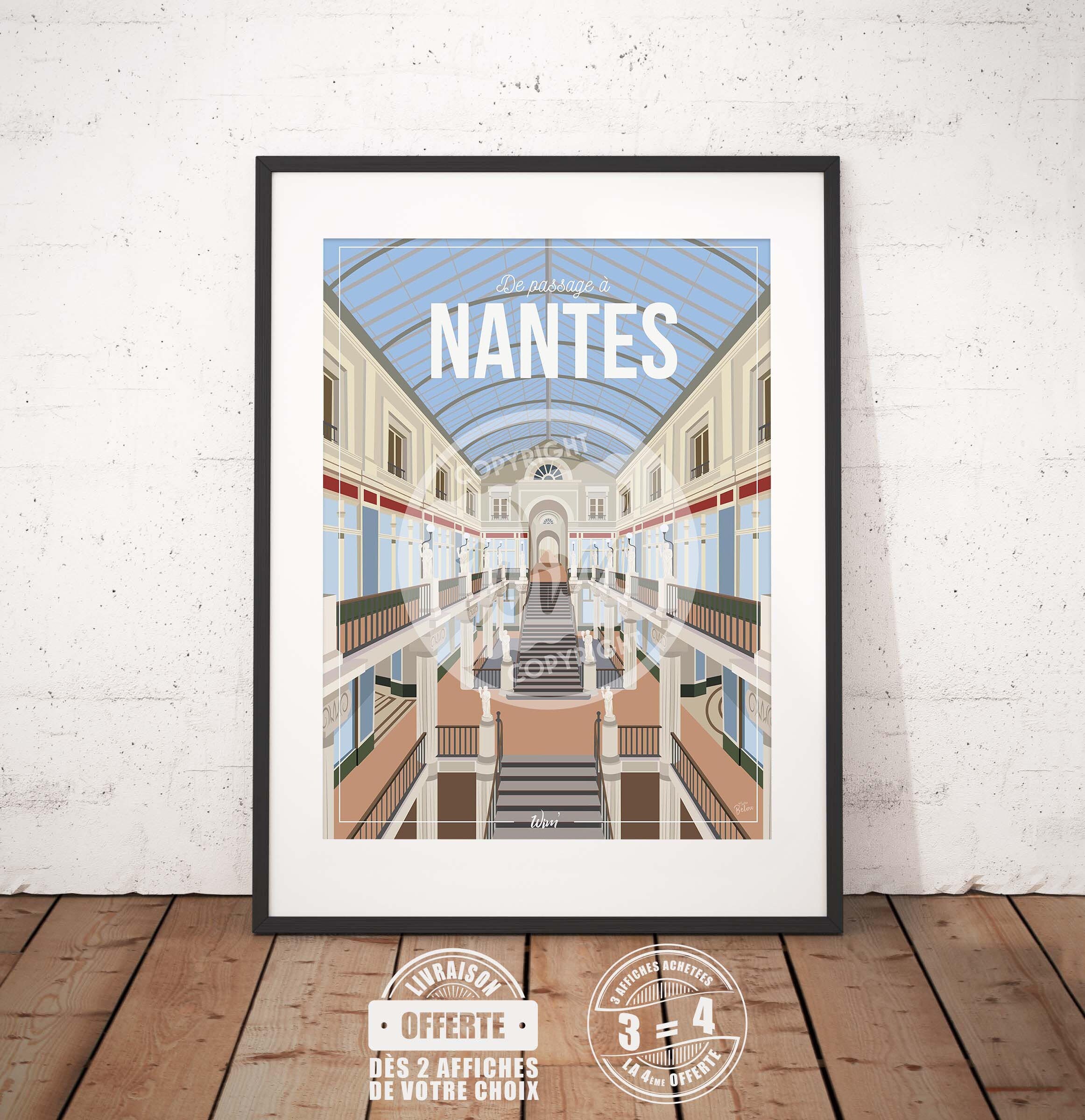 Nantes 2019 L'affiche de Déco Murale de Passage à Nantes