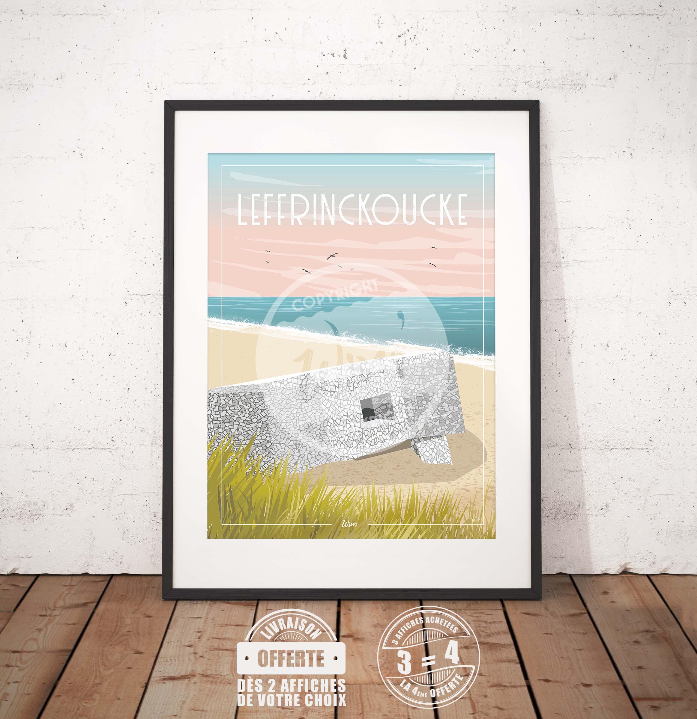 Leffrinckoucke - L'affiche de Déco Murale