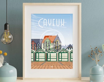 Póster Cayeux Sur Mer