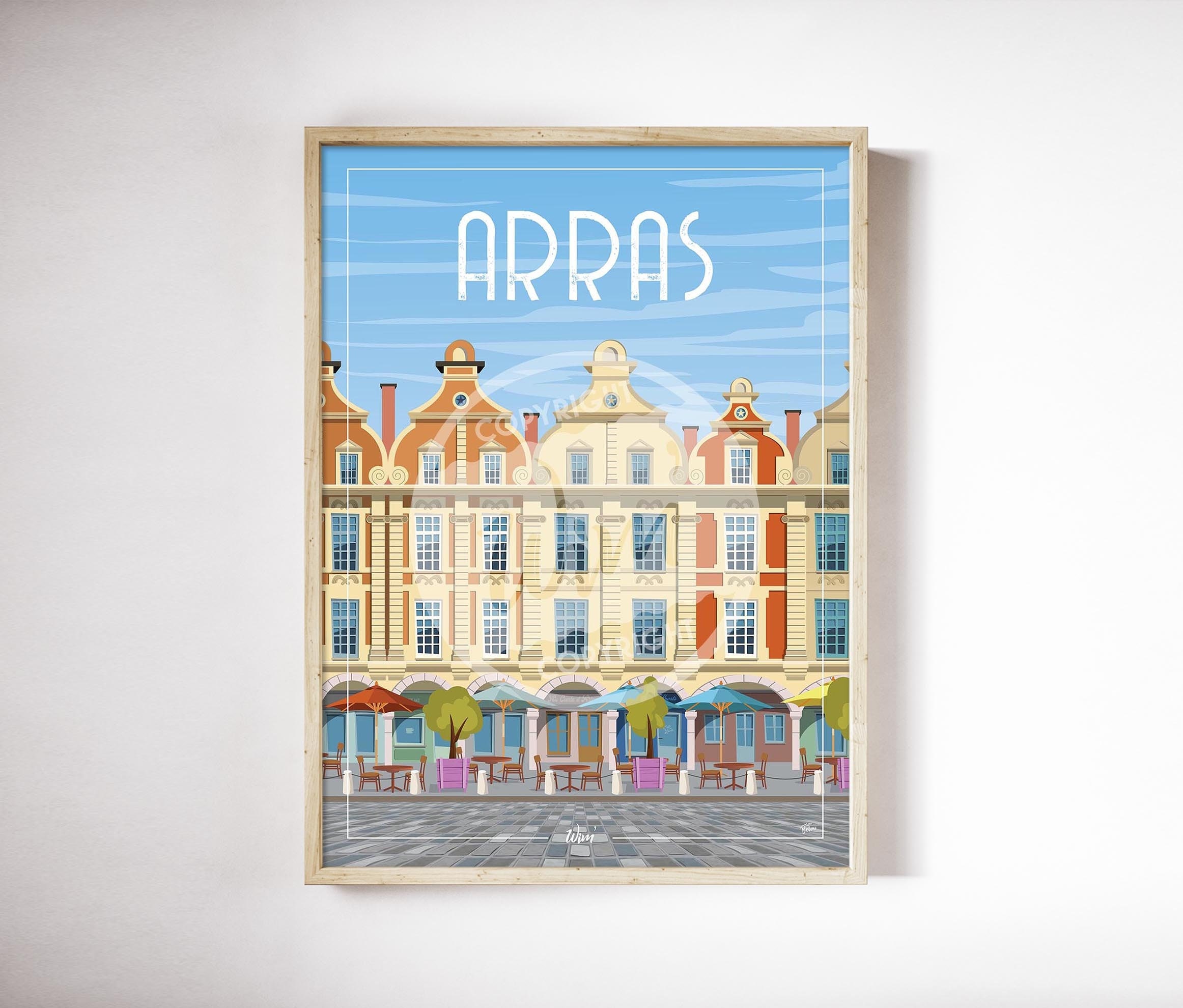 Arras - L'affiche de Déco Murale Détente à Arras