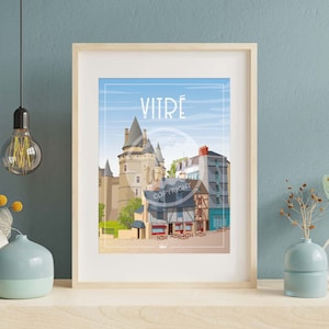 Póster vitrificado