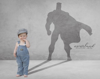 SuperHero Shadow Backdrop Composite / Background for Photographers /  Hero Composition