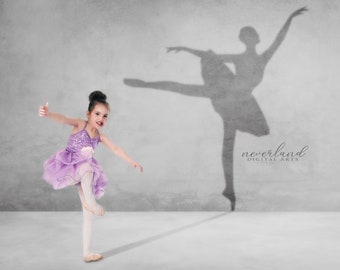 Ballerina Shadow Background for Photographers /  Instant Digital Download / Dancer Background / Backdrop