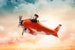 Airplane Background For Photography / Burnt Orange / High Resolution / Digital Backgrounds and Overlays for Photographers  /  Photoshop 