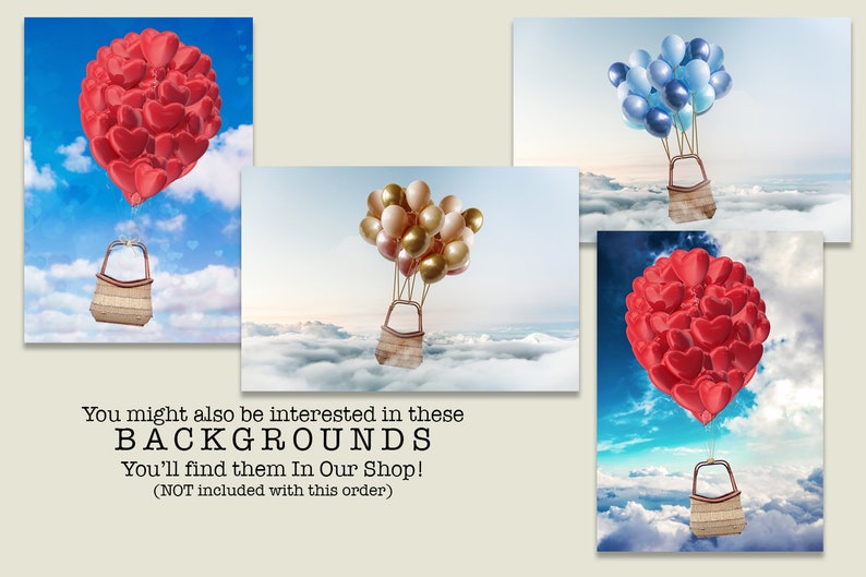 Airplane Backdrop Background High Resolution Digital Background for Photographers Magical Background Fairytale