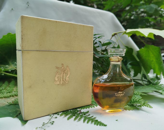 Flacon ancien verrerie Lalique Nina Ricci l'air du temps