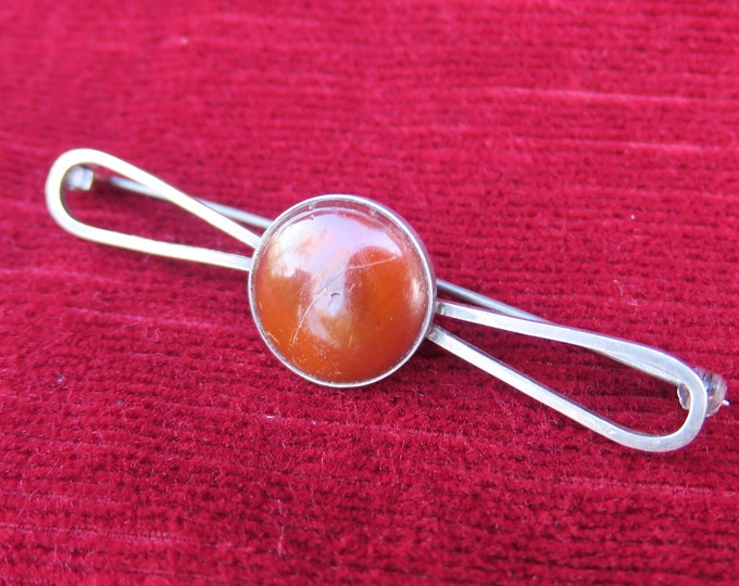 bijoux vintage circa 70, broche ancienne en argent, poinçonnée 925, en forme de nœud papillon