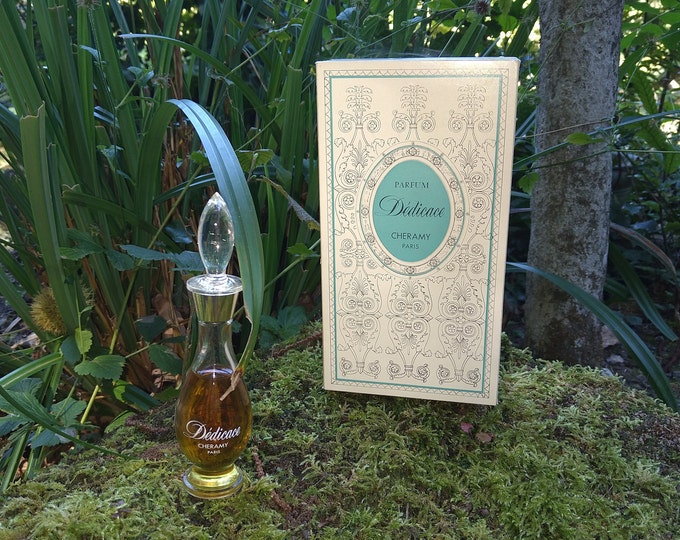 ancien flacon à parfum Dédicace de Chéramy