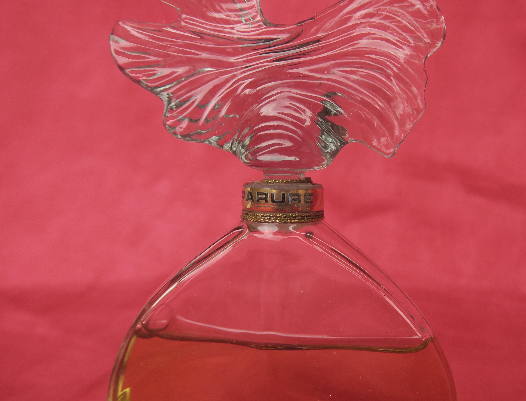 ancien flacon de parfum Guerlain, factice Parure