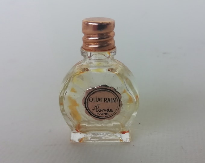 miniature flacon à parfum quatrain de Floréa