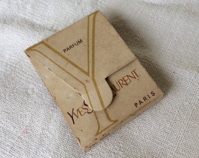 tube ancien, échantillon de parfum Yves Saint Laurent