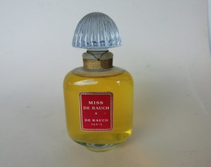 grand flacon à parfum factice vintage des années 50-60, miss de Rauch