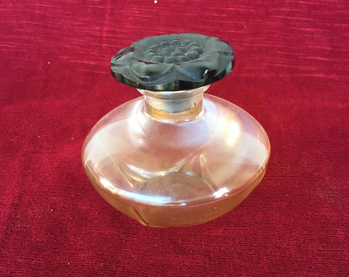 ancien flacon à parfum Caron le narcisse noir 1911 version grand modèle J.Viard