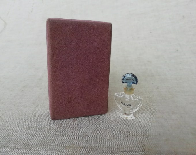 miniature ancienne Guerlain parfum Shalimar