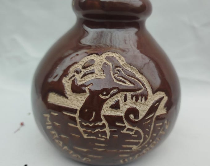 poterie de Ciboure Jorraila, publicité Miramar Biarritz ( accidenté )