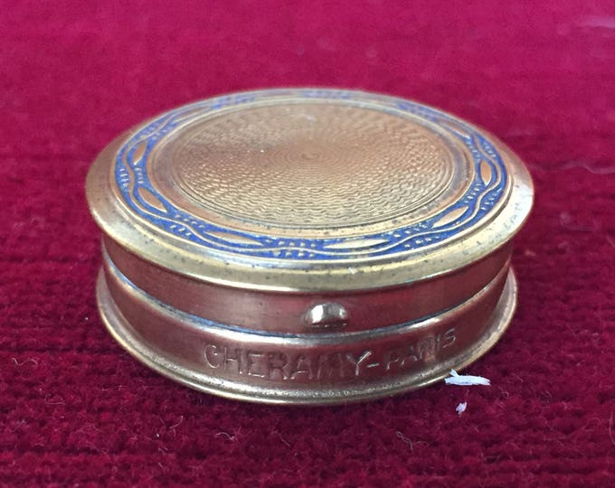 Parfumerie Chéramy ancienne boite à fard miniature