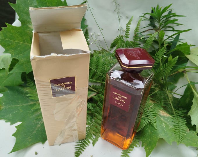 eau de toilette et grand flacon vintage vintage, cardamome de Lanvin 500 ml