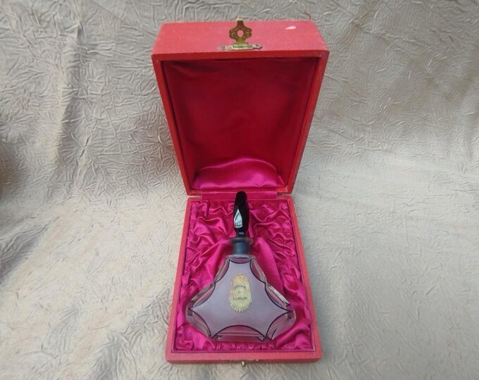 ancien flacon de parfum de collection, origan de Lugdor