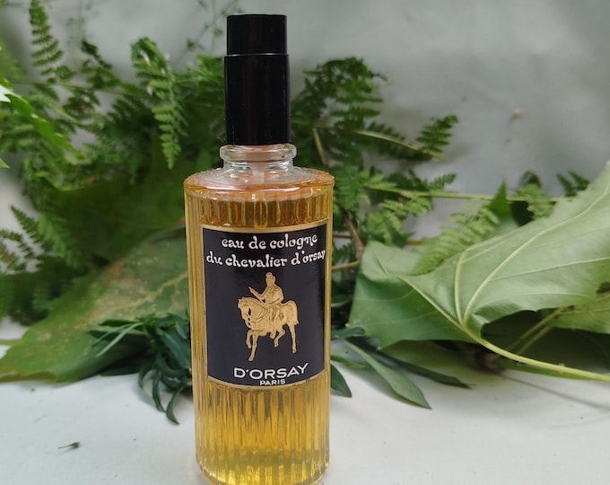 eau de Cologne du chevalier d'Orsay, vaporisateur et fragrance vintage