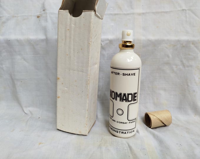 after-shave Nomade d'Orsay, vaporisateur vintage avec sa fragrance ancienne
