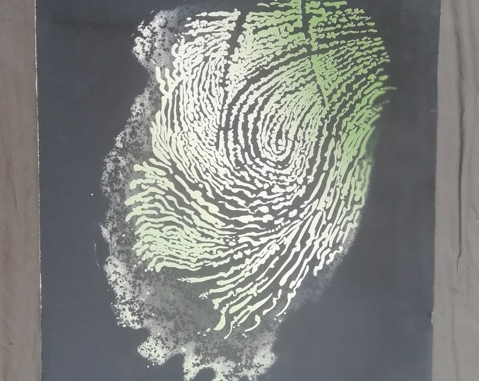 grande lithographie de June Wayne des années 7, tirage 11 / 22. intitulé Barcelona wave
