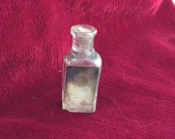 petit flacon à parfum ancien, parfumerie Viville