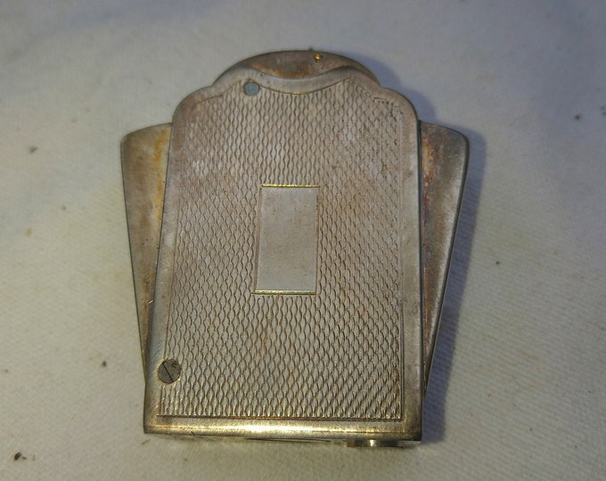 briquet ancien d'époque art-déco, Quercia Racer 75-17, Lic. Mouchon