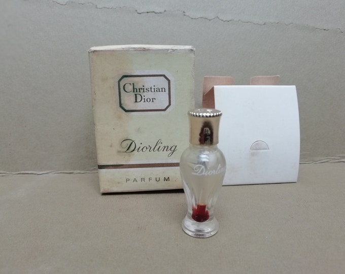 ancien échantillon de parfum Diorling Christian Dior, 1965