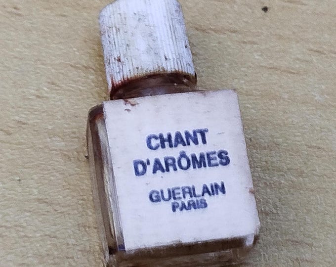 miniature ancienne échantillon Guerlain, Champs d'arômes, vrai ou faux ! vintage