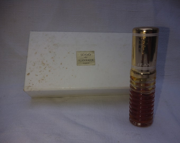 ancien flacon parfum 1000 de Jean Patou, vaporisateur de démonstration vintage