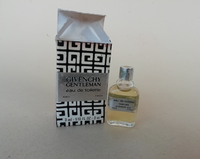 échantillon ancien eau de toilette Gentleman de Givenchy, 3 ml