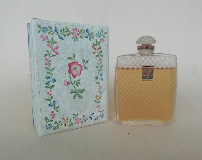 rare flacon à parfum ancien parfumerie Burdin Champs-Élysées, Paris