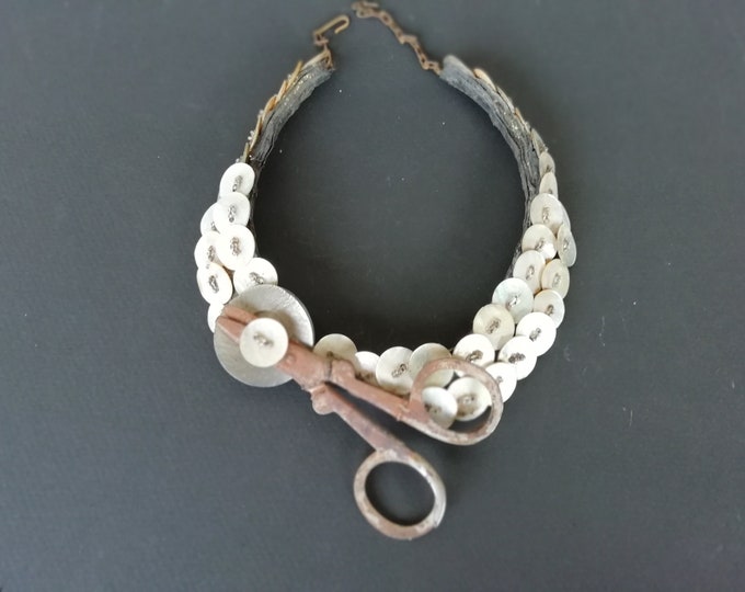 bijoux vintage- collier crée par Liliane Müller sous les années 80