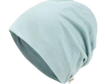 ililily Chemo Hat TENCEL™Lyocell Color Ultra Soft Stretchable Beanie Head Cover