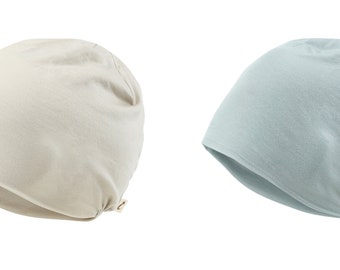 ililily Kids' Chemo Hat TENCEL™Lyocell Color Beanie Ultra Soft Children Head Cover Sleep Hat