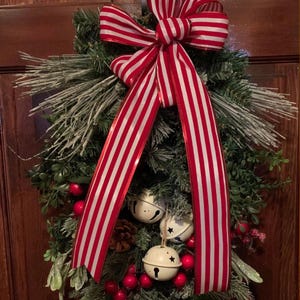 Bauernhaus Weihnachten Swag, Weihnachtstür Dekor, Weihnachtsswag Dekor, Bauernhaus Weihnacht Dekor, Bauernhaus Weihnachten Tür Dekor