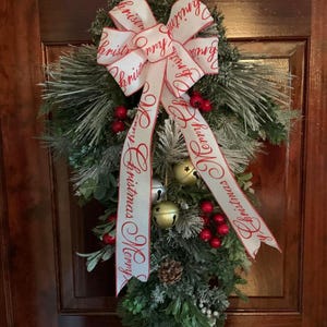 Bauernhaus Weihnachten Swag, Weihnachtstür Dekor, Weihnachtsswag Dekor, Bauernhaus Weihnacht Dekor, Bauernhaus Weihnachten Tür Dekor