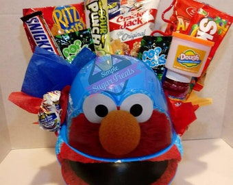 Elmo Easter Basket | Etsy