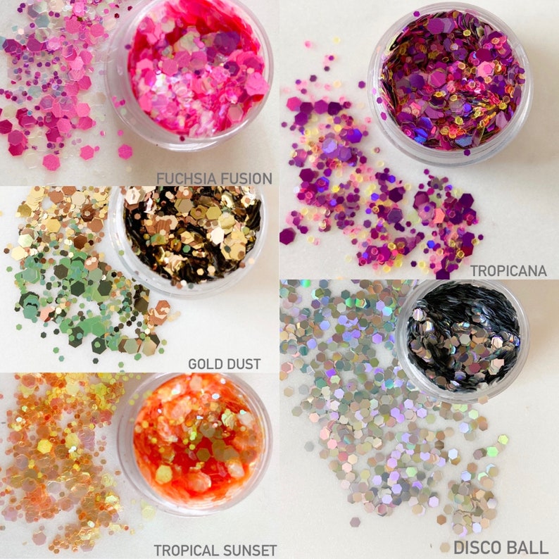 Personalised Initial Glitter Keyring Etsy