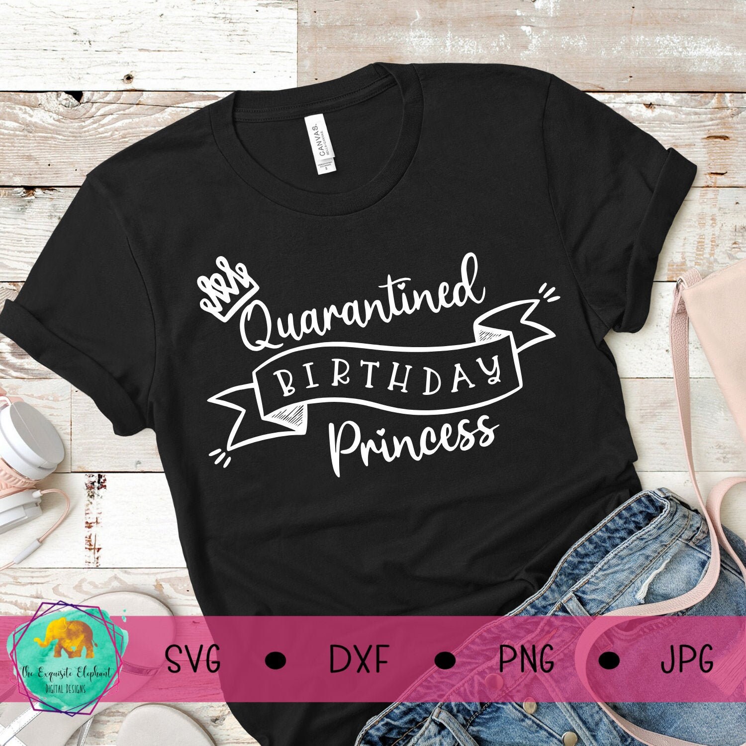 Free Free 302 Quarantine Birthday Princess Svg SVG PNG EPS DXF File