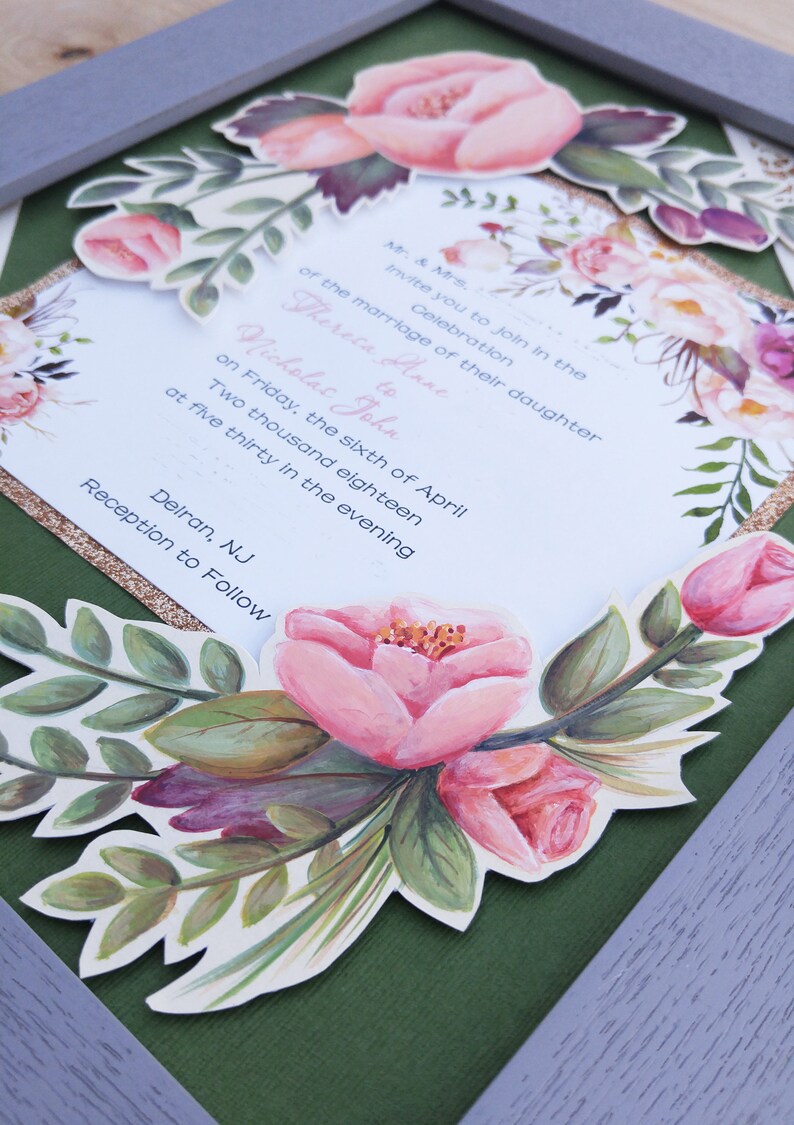 Thoughtful Wedding Gift for Couple / Gift for Bride / Framed | Etsy