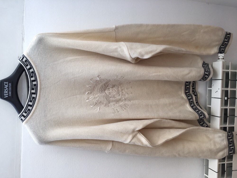 vintage versace jumper