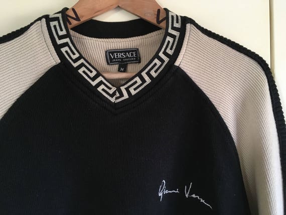 SALDI VERSACE Jeans Couture pullover by Gianni Versace | Etsy Italia