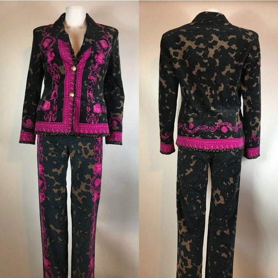 Sale • VERSACE SET blazer jacket x pants by Gianni