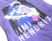 Jimi Hendrix shirt. Fender Stratocaster 1970 James Marshall Concert tour poster art. Vintage Women t-shirt. Brand new with original tag MINT