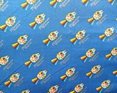 Fabric. Metallic Millennium Falcon. Star Wars. Lucas Film. Camelot Fabric. Licensed Novelty Cotton Fabric QTR