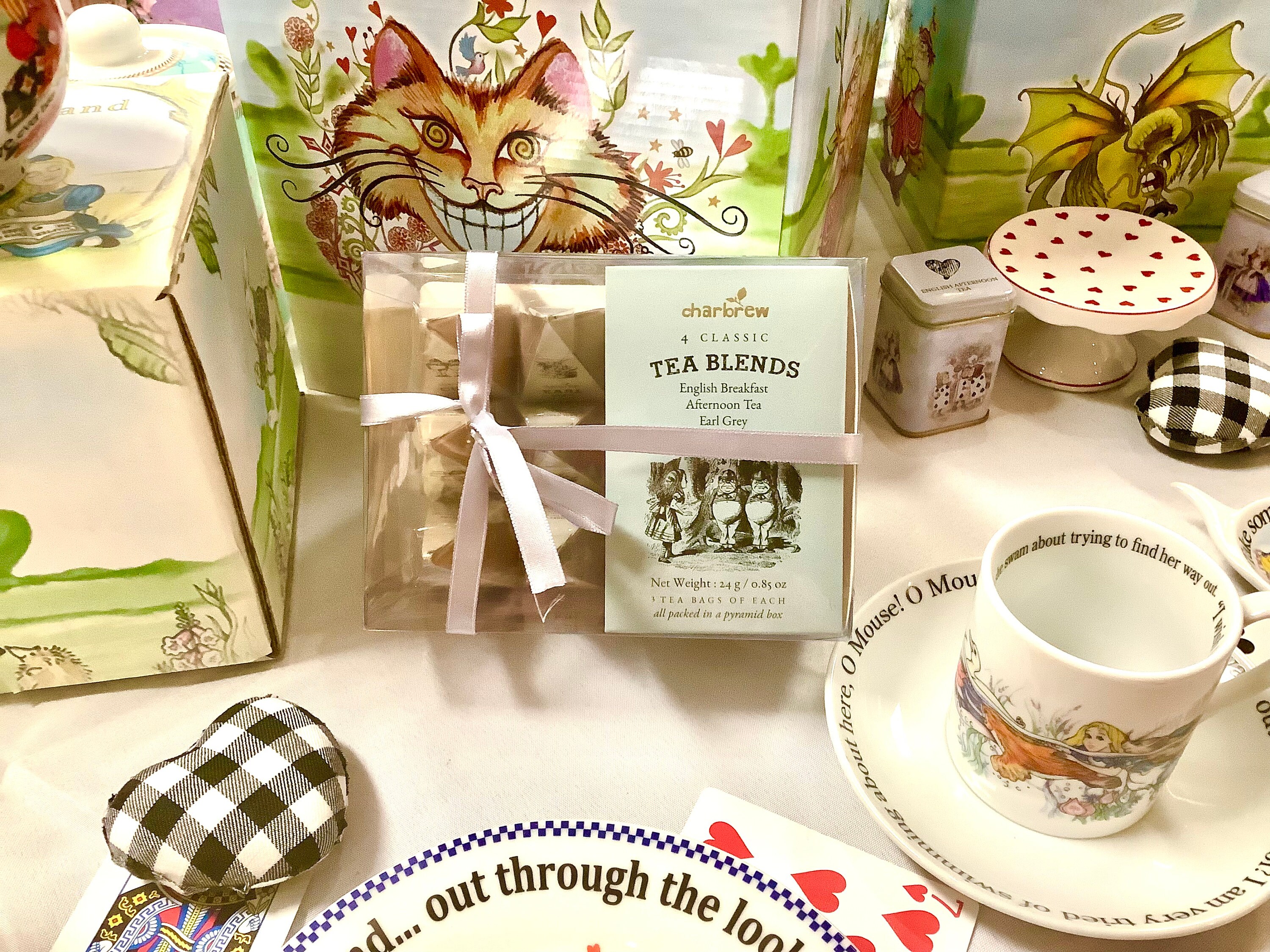 Classic Alice in Wonderland Gift Idea, Birthday Gift Basket for