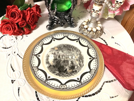 Royal Stafford お皿ハロウィン魔女